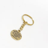 Scripture Gift, Rejoice In Hope Keychain, Romans 12 12, Scripture Keychain, Be Patience In Tribulations, Christian Keychain, Bible Verse