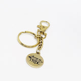 Mom Gift, Raising My Tribe Keychain, Mom Group Gift, Homeschooling Mom Group, Wife Gift, New Mom Gift, Gift For Her, Gold-tone Keychain Gift