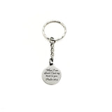 Faith Gift, When I Am Afraid, I Put My Trust In You Keychain, Psalm 56 3, Christian Keychain, Charm Keychain, Baptism Gift, Graduation