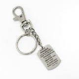 Gift From Dad, Always Remember, Braver Stronger Smarter, Love Dad, Encouragement Gift, Keychain Gift, Son Gift, Daughter Gift, New Car Gift