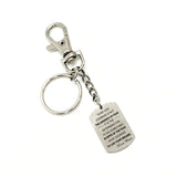 Son Gift From Mom, Son Courage, Son Keychain, Have Courage, Live Your Dreams, Gift For Son, Gift For Him, Courage Is Not The Absence Of Fear