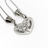 Mother and Daughter Necklace Set, Mother Daughter Gift Set, Gift For Her, Daughter Gift, Gift For Mom, Mom and Daughter Jewelry Set