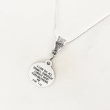 Scripture Gift, I Can Do All Things Through Christ Who Strengthens Me Necklace, Philippians 4 13, Bible Verse Gift, Scripture Quote