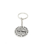Best Friend Gift, Best Friend Keychain, I Love You To The Moon And Back, Best Friend Words, Keychain Gift, Gift For Best Friend