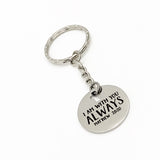 Scripture Gifts, I Am With You Always Keychain, Matthew 28 20, Scripture Quote, Bible Verse Quote, Bible Verse Gift, Christian Gift