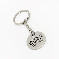 Scripture Gifts, I Am With You Always Keychain, Matthew 28 20, Scripture Quote, Bible Verse Quote, Bible Verse Gift, Christian Gift