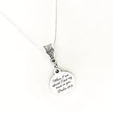 Faith Gift, When I Am Afraid I Put My Trust In You Necklace, Psalm 56 3, Faith Jewelry, Faith Necklace, Christian Gift, Scripture Gift
