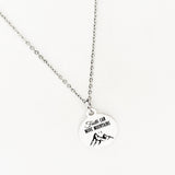 Faith Gift, Faith Can Move Mountains Necklace, Matthew 17 20 Gift, Scripture Gifts, Mountain Moving Faith, Christian Gifts, Faith Jewelry