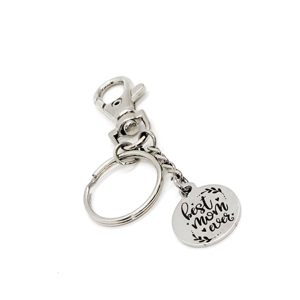 Mom Gift, Best Mom Ever Keychain, Mom Birthday, New Mom Gift, Mom Keychain, Gift For Wife, Gift From Kids, Mothers Day, Wife Birthday Gift