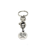 Faith Gift, Be Still And Know That I Am God Keychain, Psalm 46 10, Scripture Gift, Scripture Quote, Faith Quote, Christian Gift, Bible Verse