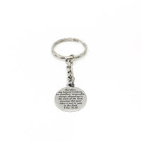 Scripture Gift, Be Steadfast In The Work Of The Lord Keychain, 1 Corinthians 15 58, Scripture Quote, Bible Verse Gift, Christian Gifts