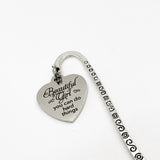 Motivating Gift, Beautiful Girl You Can Do Hard Things Bookmark, Charm Bookmark, Encouraging Her, Encouraging Gift, Graduation Gift
