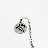Faith Gift, Rise Up And Pray Bookmark, Charm Bookmark, Faith Quote, Christian Gift, Christian Quote, Bible Bookmark, Prayer Gift