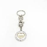Love Gift, The Greatest Of These Is Love Keychain, 1 Cor 13 13, Spinner Charm, Christian Love, Scripture Gift, Christian Gift, Love Keychain