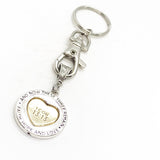 Love Gift, The Greatest Of These Is Love Keychain, 1 Cor 13 13, Spinner Charm, Christian Love, Scripture Gift, Christian Gift, Love Keychain