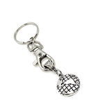 Globe Keychain, World Traveler Gift, Geography Lover Gift, Love To Travel, Going On A Trip, Globe Charm, Earth Charm, Globe Traveller Gift