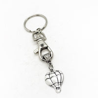 Hot Air Balloon Keychain, Hot Air Balloon Trip Gift, Hot Air Balloon Charm, Charm Keychain, Gift For Her, Gift For Him, Trip Gift