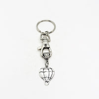 Hot Air Balloon Keychain, Hot Air Balloon Trip Gift, Hot Air Balloon Charm, Charm Keychain, Gift For Her, Gift For Him, Trip Gift