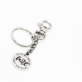 Faith Gifts, Faith Makes Things Possible Not Easy Keychain, Faith Quote, Christian Gifts, Christian Quotes, Scripture Keychain