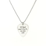 Dad Gift, If Dad Can’t Fix It No One Can Necklace, Man Necklace, Husband Gift, Dad Birthday, New Dad Gift, Dad Announcement, Pregnancy Gift