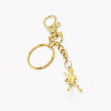 Baseball Mom Gift, Baseball Player Keychain, Baseball Player Gift, Goldtone Baseball Keychain, Baseball Girlfriend, Gift For Son