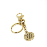 Faith Gift, Rejoice In Hope Keychain, Romans 12 12, Christian Gift, Christian Quote, Be Patient, Baptism Gift, Believer Gift, Faith Quote