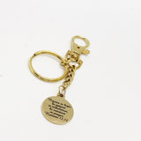 Faith Gift, Rejoice In Hope Keychain, Romans 12 12, Christian Gift, Christian Quote, Be Patient, Baptism Gift, Believer Gift, Faith Quote