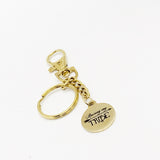 Mom Gift, Raising My Tribe Keychain, Mom Group Gift, Homeschooling Mom Group, Wife Gift, New Mom Gift, Gift For Her, Gold-tone Keychain Gift