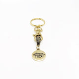Mom Gift, Raising My Tribe Keychain, Charm Keychain, Goldtone Keychain, Gift For Mom, Mom Group Gifts, Mom Friends Gifts, Gift For Wife