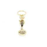 Mom Gift, Raising My Tribe Keychain, Charm Keychain, Goldtone Keychain, Gift For Mom, Mom Group Gifts, Mom Friends Gifts, Gift For Wife