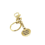 Thankful Grateful Blessed Keychain, Thankful For You, Clip On Keychain, Keychain Gift, Positivity Gift, Positive Mindset, Focus On Positive
