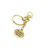 Thankful Grateful Blessed Keychain, Thankful For You, Clip On Keychain, Keychain Gift, Positivity Gift, Positive Mindset, Focus On Positive
