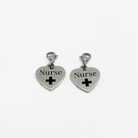 Clip On Charm, Mask Chain Charms, Nurse Gifts, Gift For Nurse,  Nurse Mask Charm, Single Charm or Set of Charms