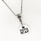 Mama Gift, Mama Bear Necklace, Gift For Mom, New Mom Gift, Wife Jewelry, Mothers Day Gift, Mom Birthday Gift, Gift for Her