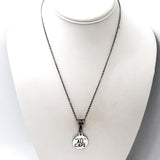 Motivating Gift, Live Life In All Caps Necklace, Motivating Quote, Encouragement Gift, Encouraging Quote, Daughter Gift, Entrepreneur Gift