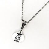 Mom Gift, The Best Mom Necklace, Gift For Mom, Mom of the Bride, Gift For Wife, Wife Jewelry, Mom Jewelry, Mom Birthday, Mothers Day