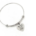 Miscarriage Gift, Mommy To An Angel Bangle, Pregnancy Loss Gift, Miscarriage Memorial, Memorial Gift, Baby Loss Gift