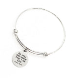 Scripture Gift, Be Still And Know That I Am God Bracelet, Psalm 46 10 Charm, Charm Bangle, Scripture Quote, Daughter Gift, Faith Gift