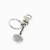 Scripture Gifts, Be Strong And Courageous Keychain, Joshua 1 9, Scripture Quote, Scripture Charm, Faith Gifts, Faith Quotes, Christian Gift