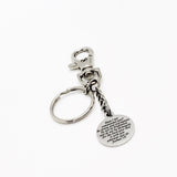 Scripture Gifts, Be Strong And Courageous Keychain, Joshua 1 9, Scripture Quote, Scripture Charm, Faith Gifts, Faith Quotes, Christian Gift