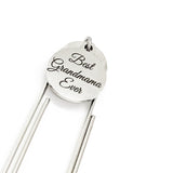 Best Grandmama Bookmark, Best Grandmama Gift, Gift For Grandmama, Grandmother Names, Pregnancy Announce, Grandparents Day Gift, Birthday