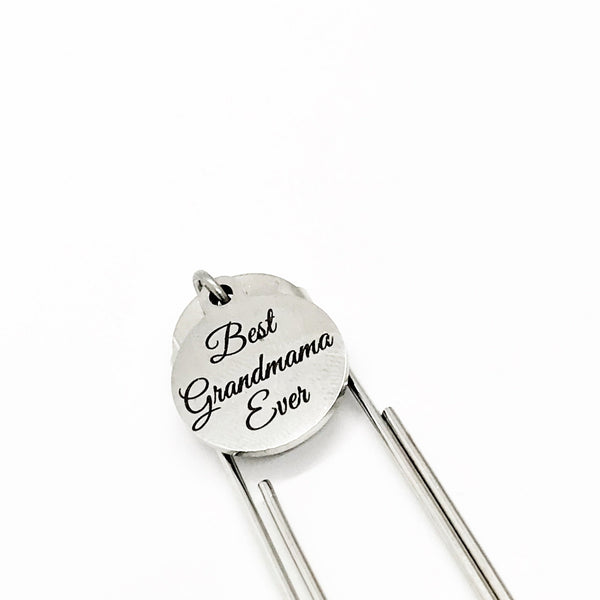Best Grandmama Bookmark, Best Grandmama Gift, Gift For Grandmama, Grandmother Names, Pregnancy Announce, Grandparents Day Gift, Birthday