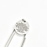 Scripture Gift, Bible Bookmark, Be Strong And Courageous, Joshua 1 9, Charm Bookmark, Planner Bookmark, Reader Gift, Christian Gift