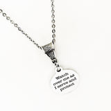 Watch Over Me As I Serve And Protect Necklace, Police Officer Necklace, Fire Fighter Necklace, Nurse Necklace, Gift For Her, Police Gift