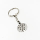 Scripture Gift, For Surely I Know The Plans I Have For You Keychain, Jeremiah 29 11, Faith Gift, Plans To Prosper You, God’s Plans