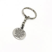 Scripture Gift, For Surely I Know The Plans I Have For You Keychain, Jeremiah 29 11, Faith Gift, Plans To Prosper You, God’s Plans