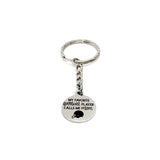 Football Mom Gift, My Favorite Football Player Calls Me Mom Keychain, Football Mom Keychain, Gift For Mom, Football Player Mom Gift