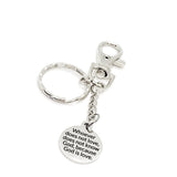 Love Gift, Whoever Does Not Love Does Not Know God Keychain, God Is Love Keychain, Christian Gift, Faith Gift, Christian Keychain