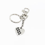 Pet Lover Gift, Paw Prints On My Heart Keychain, Dog Lover Gift, Cat Lover Gift, Dog Owner Gift, Cat Owner Gift, Loss of Pet Gift