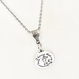 Scripture Gift, I Know That My Redeemer Lives Necklace, Job 19 25 Jewelry, Scripture Quote, Christian Gift, Christian Scripture, Bible Verse